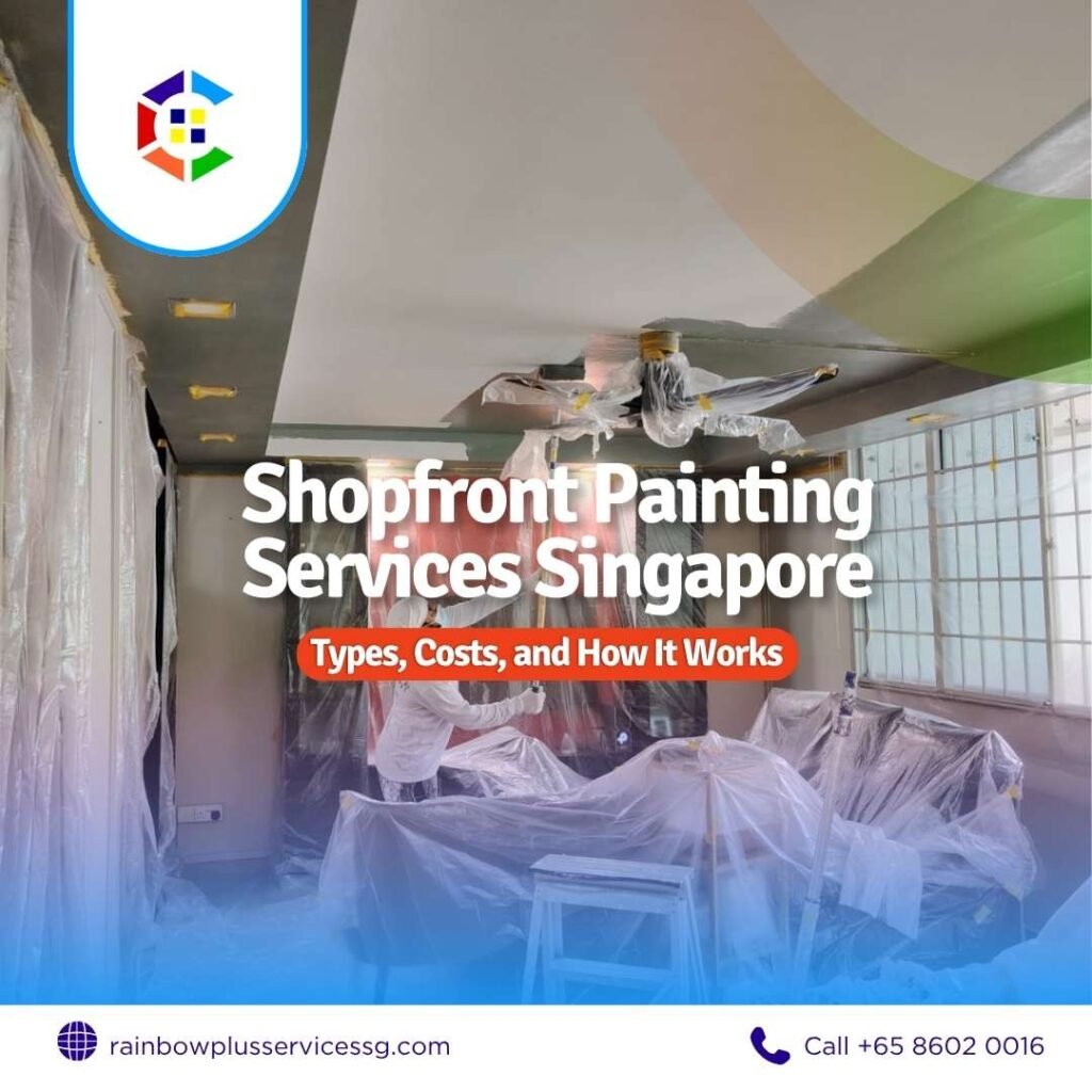 Best Shopfront Painting Services Singapore