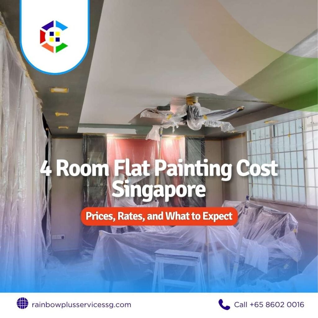 4 Room Flat Painting Cost Singapore Cost: Rates, and What to Expect