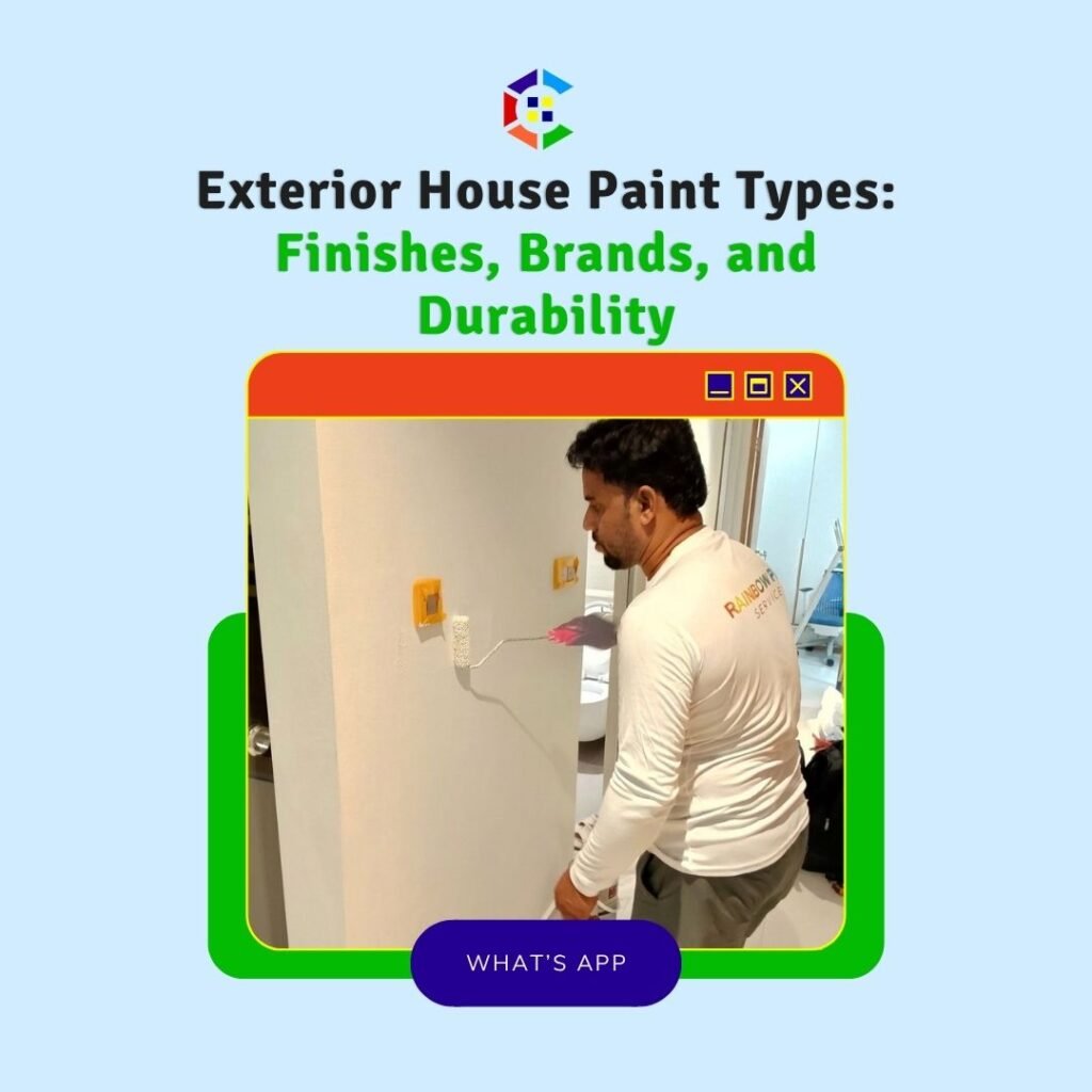 Exterior House Paint Types
